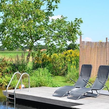 B&B Pipowagen "Het Wellnesst" Op Wellness Camping En B&B Stoltenborg Meddo エクステリア 写真