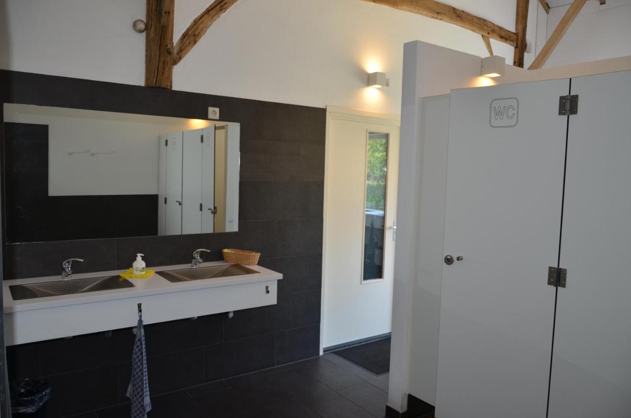 B&B Pipowagen "Het Wellnesst" Op Wellness Camping En B&B Stoltenborg Meddo エクステリア 写真