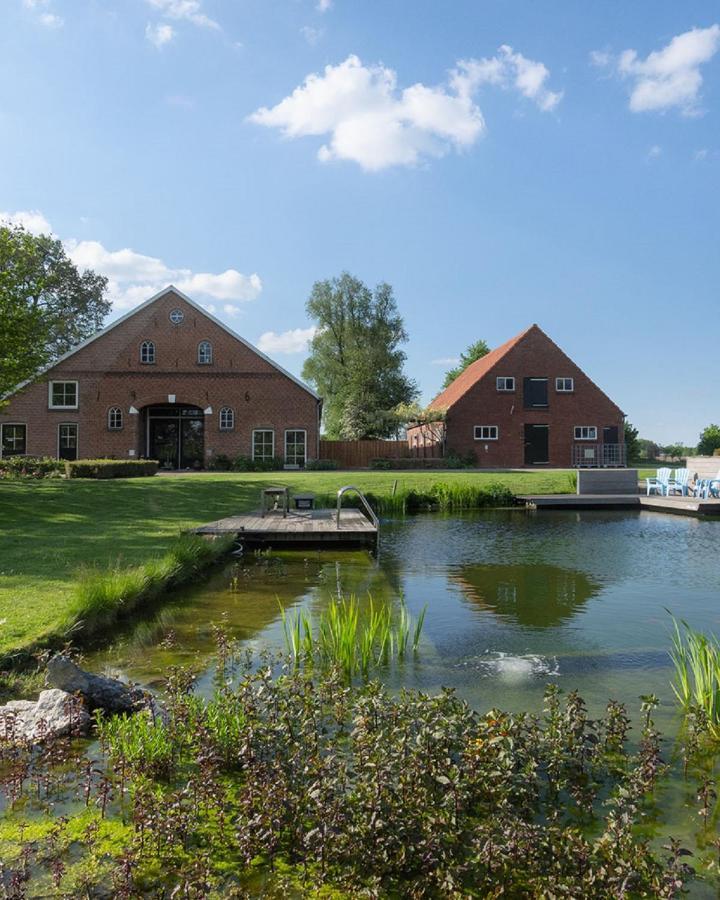 B&B Pipowagen "Het Wellnesst" Op Wellness Camping En B&B Stoltenborg Meddo エクステリア 写真